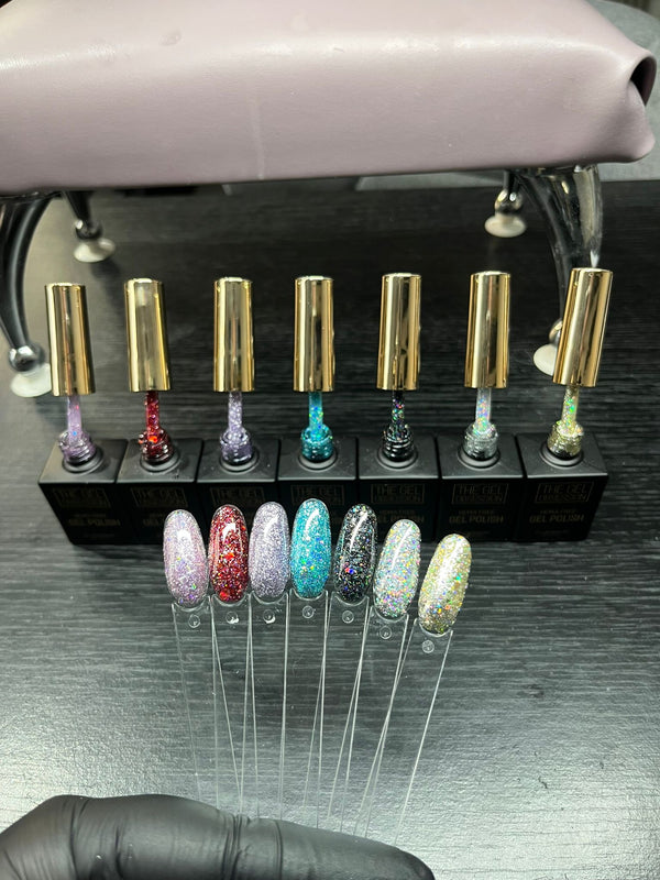 Hema-Free Glitter Gel Collection