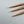 Set of 3 Ultra Thin Rose Gold Liner Brushes