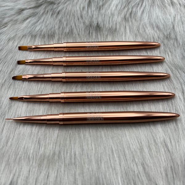 The Rose Gold Collection - Nail Art Brushes